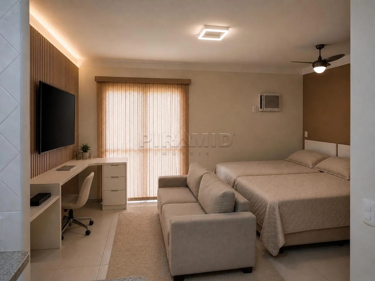Alugar Apartamento / Flat em Ribeir&atilde;o Preto R$ 900,00 - Foto 1