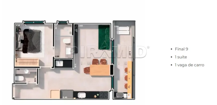 Comprar Apartamento / Padr&atilde;o em Ribeir&atilde;o Preto R$ 445.459,09 - Foto 5