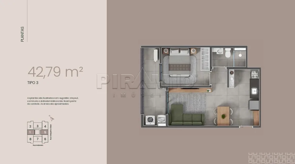 Comprar Apartamento / Padr&atilde;o em Ribeir&atilde;o Preto R$ 333.065,00 - Foto 3