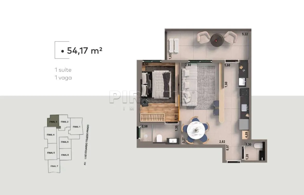 Comprar Apartamento / Padr&atilde;o em Ribeir&atilde;o Preto R$ 646.096,22 - Foto 1