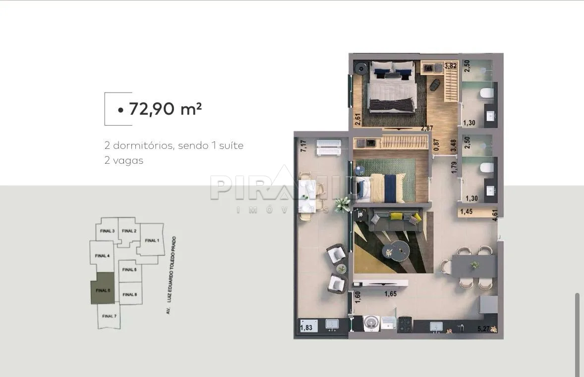 Comprar Apartamento / Padr&atilde;o em Ribeir&atilde;o Preto R$ 646.096,22 - Foto 6