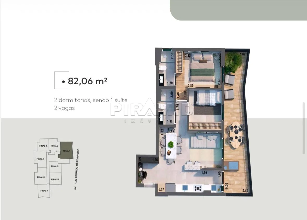 Comprar Apartamento / Padr&atilde;o em Ribeir&atilde;o Preto R$ 646.096,22 - Foto 7