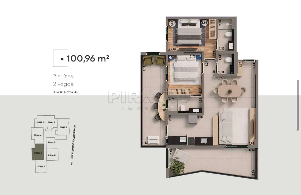 Comprar Apartamento / Padr&atilde;o em Ribeir&atilde;o Preto R$ 646.096,22 - Foto 8