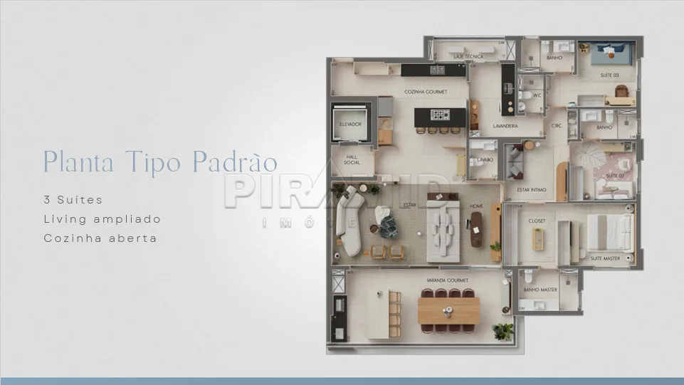Comprar Apartamento / Lan&ccedil;amento em Ribeir&atilde;o Preto R$ 1.550.000,00 - Foto 2