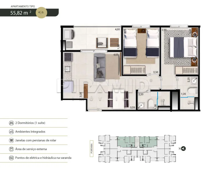 Comprar Apartamento / Lan&ccedil;amento em Ribeir&atilde;o Preto R$ 328.000,00 - Foto 7
