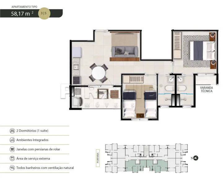 Comprar Apartamento / Lan&ccedil;amento em Ribeir&atilde;o Preto R$ 354.000,00 - Foto 7