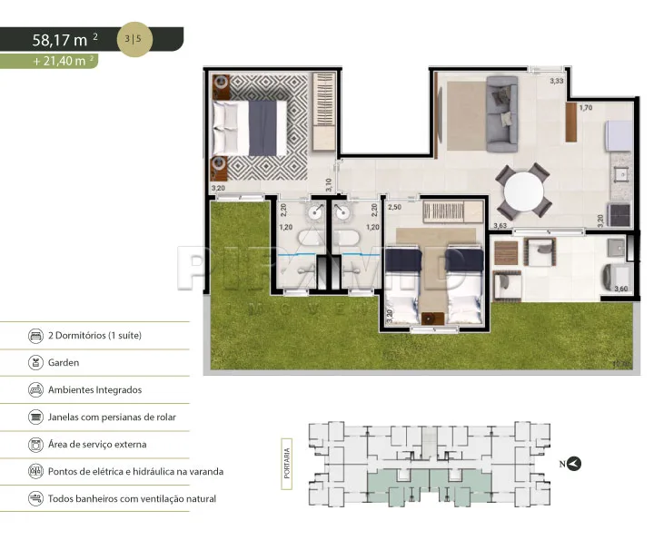 Comprar Apartamento / Lan&ccedil;amento em Ribeir&atilde;o Preto R$ 354.000,00 - Foto 8
