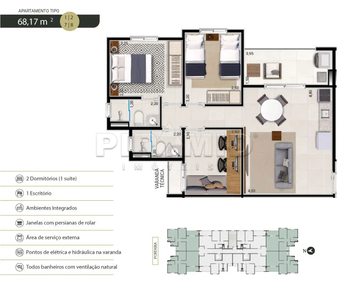 Comprar Apartamento / Lan&ccedil;amento em Ribeir&atilde;o Preto R$ 415.000,00 - Foto 7