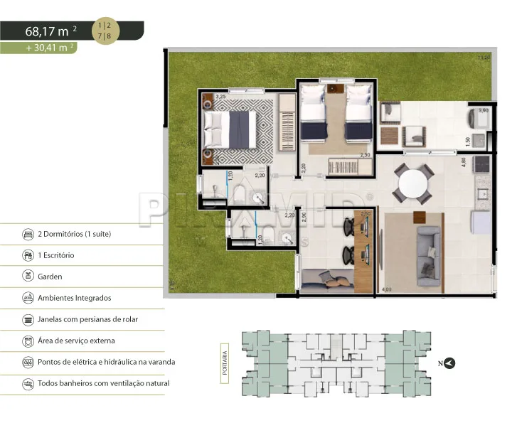Comprar Apartamento / Lan&ccedil;amento em Ribeir&atilde;o Preto R$ 415.000,00 - Foto 8