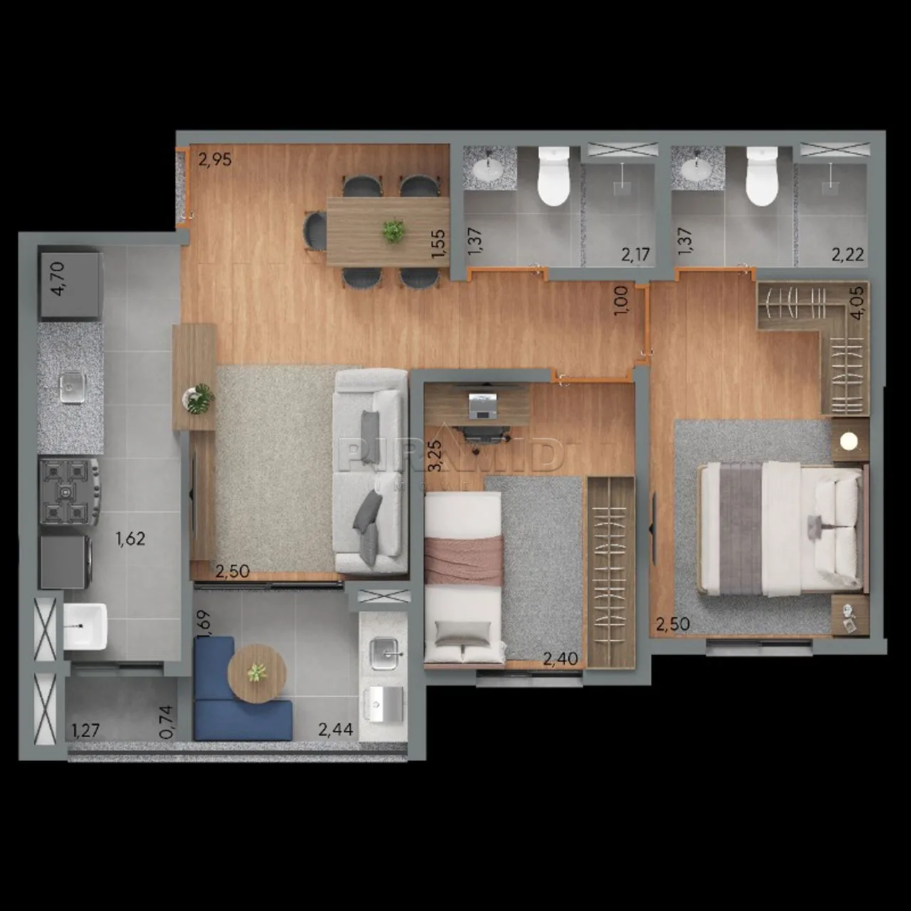Comprar Apartamento / Lan&ccedil;amento em Ribeir&atilde;o Preto R$ 527.000,00 - Foto 5