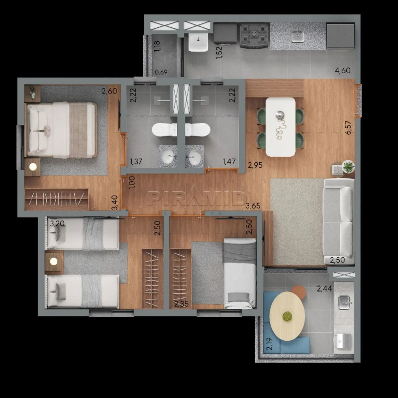 Comprar Apartamento / Lan&ccedil;amento em Ribeir&atilde;o Preto R$ 548.000,00 - Foto 5