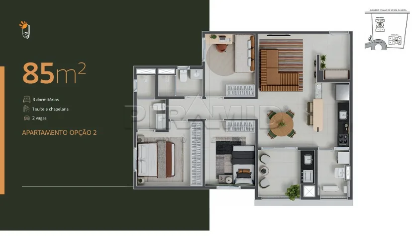 Comprar Apartamento / Lan&ccedil;amento em Ribeir&atilde;o Preto - Foto 2