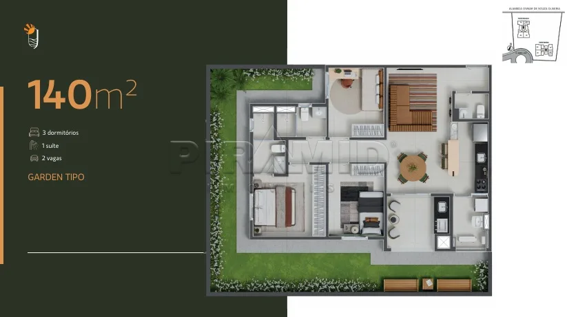 Comprar Apartamento / Lan&ccedil;amento em Ribeir&atilde;o Preto - Foto 1