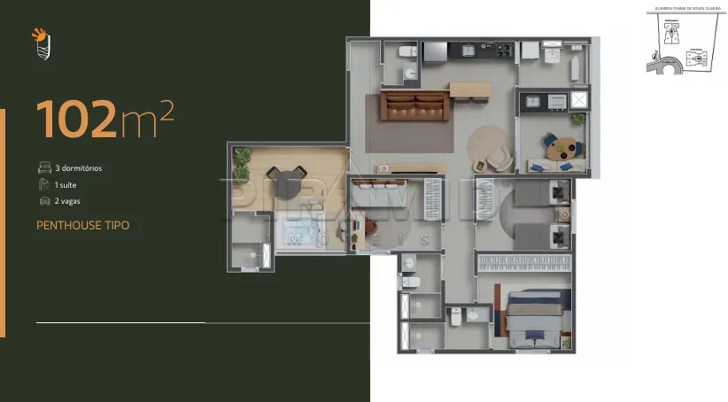 Comprar Apartamento / Lan&ccedil;amento em Ribeir&atilde;o Preto - Foto 3