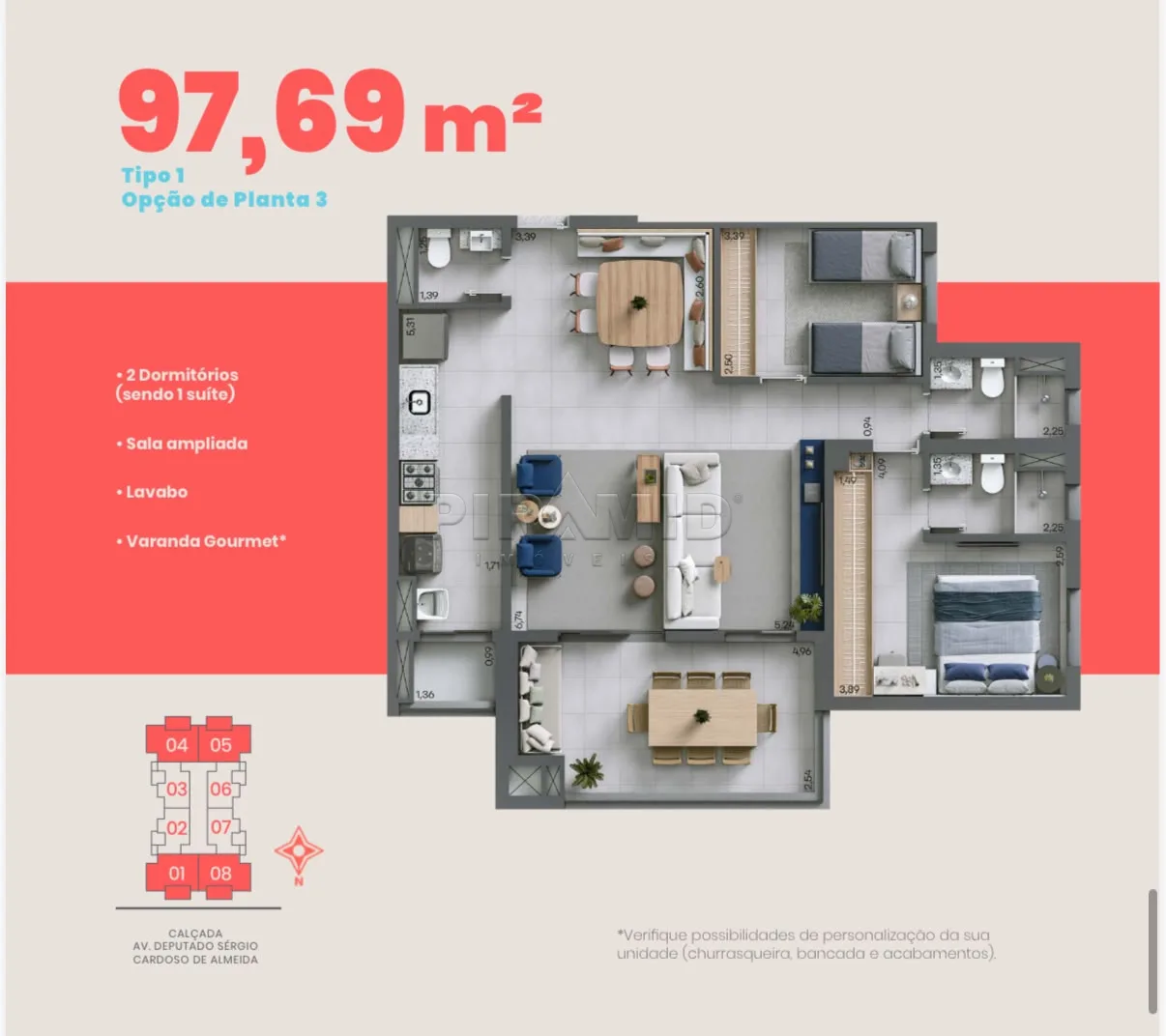 Comprar Apartamento / Lan&ccedil;amento em Ribeir&atilde;o Preto R$ 1.033.096,14 - Foto 2