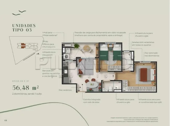 Comprar Apartamento / Lan&ccedil;amento em Ribeir&atilde;o Preto R$ 374.040,00 - Foto 6