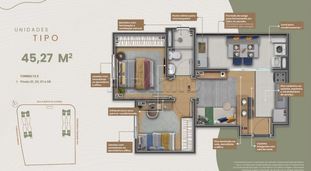 Comprar Apartamento / Lan&ccedil;amento em Ribeir&atilde;o Preto R$ 341.000,00 - Foto 2
