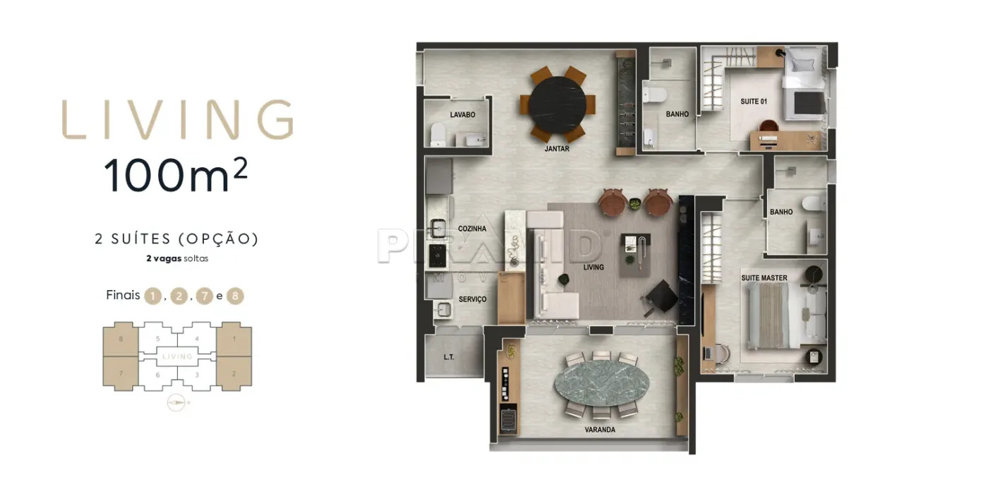 Comprar Apartamento / Lan&ccedil;amento em Ribeir&atilde;o Preto R$ 1.269.612,00 - Foto 4