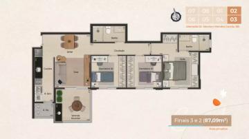 Ribeirao Preto Jardim Olhos D Agua II Apartamento Venda R$746.000,00 Condominio R$500,00 2 Dormitorios 2 Vagas 