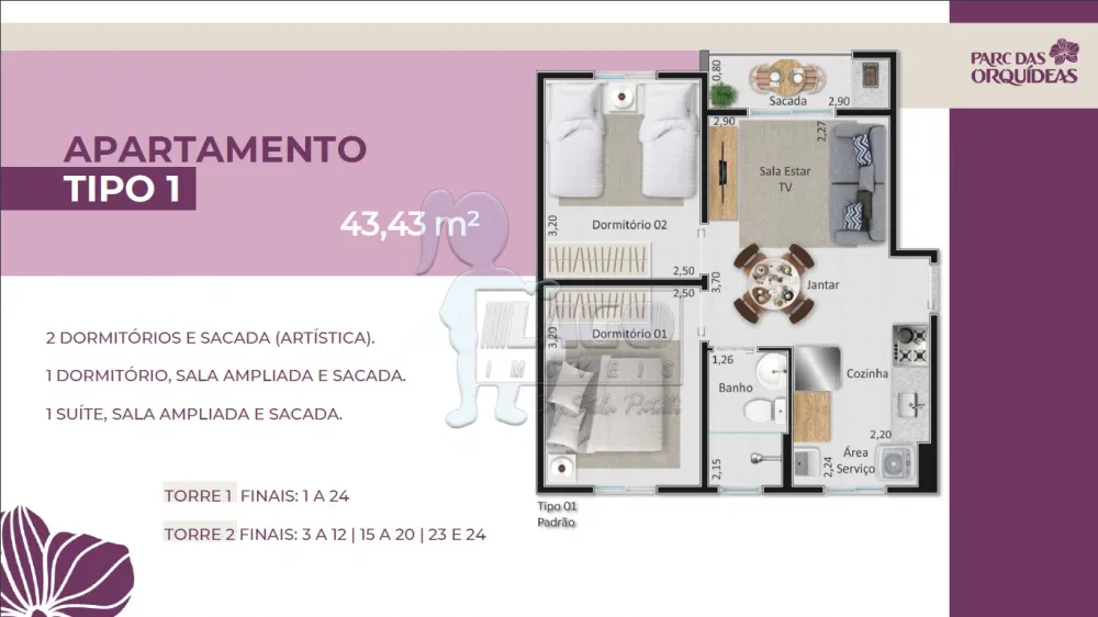 Comprar Apartamento / Padr&atilde;o em Ribeir&atilde;o Preto R$ 237.092,35 - Foto 2