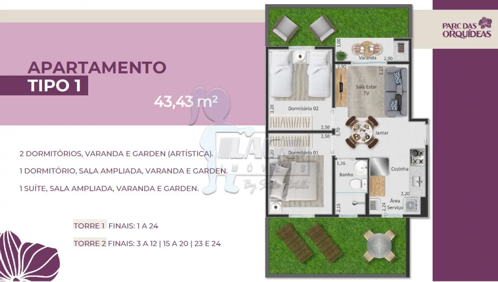 Comprar Apartamento / Padr&atilde;o em Ribeir&atilde;o Preto R$ 237.092,35 - Foto 2