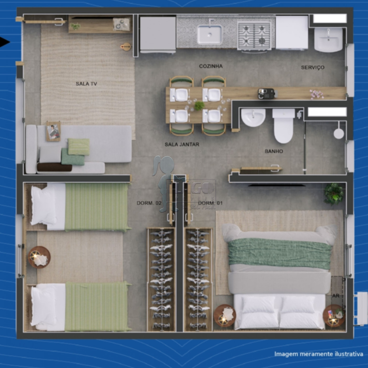 Comprar Apartamento / Padr&atilde;o em Ribeir&atilde;o Preto R$ 203.000,00 - Foto 16