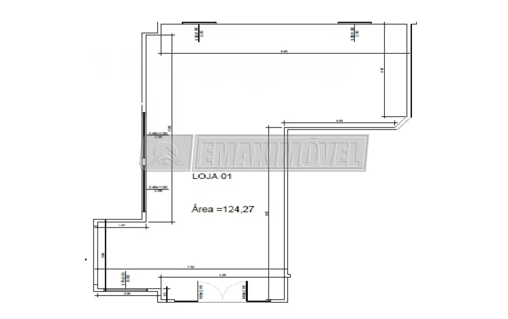 Alugar Loja / Box / Loja Sal&atilde;o em Sorocaba R$ 3.100,00 - Foto 2