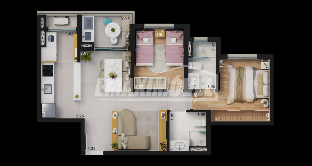 Unidades - Boa Vista Living - Lan&ccedil;amento