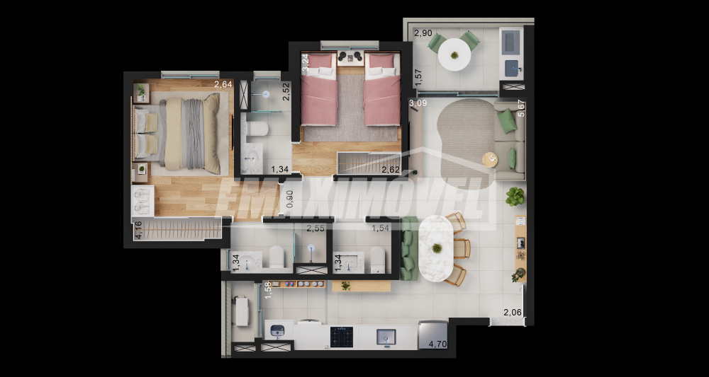 Unidades - Boa Vista Living - Lan&ccedil;amento