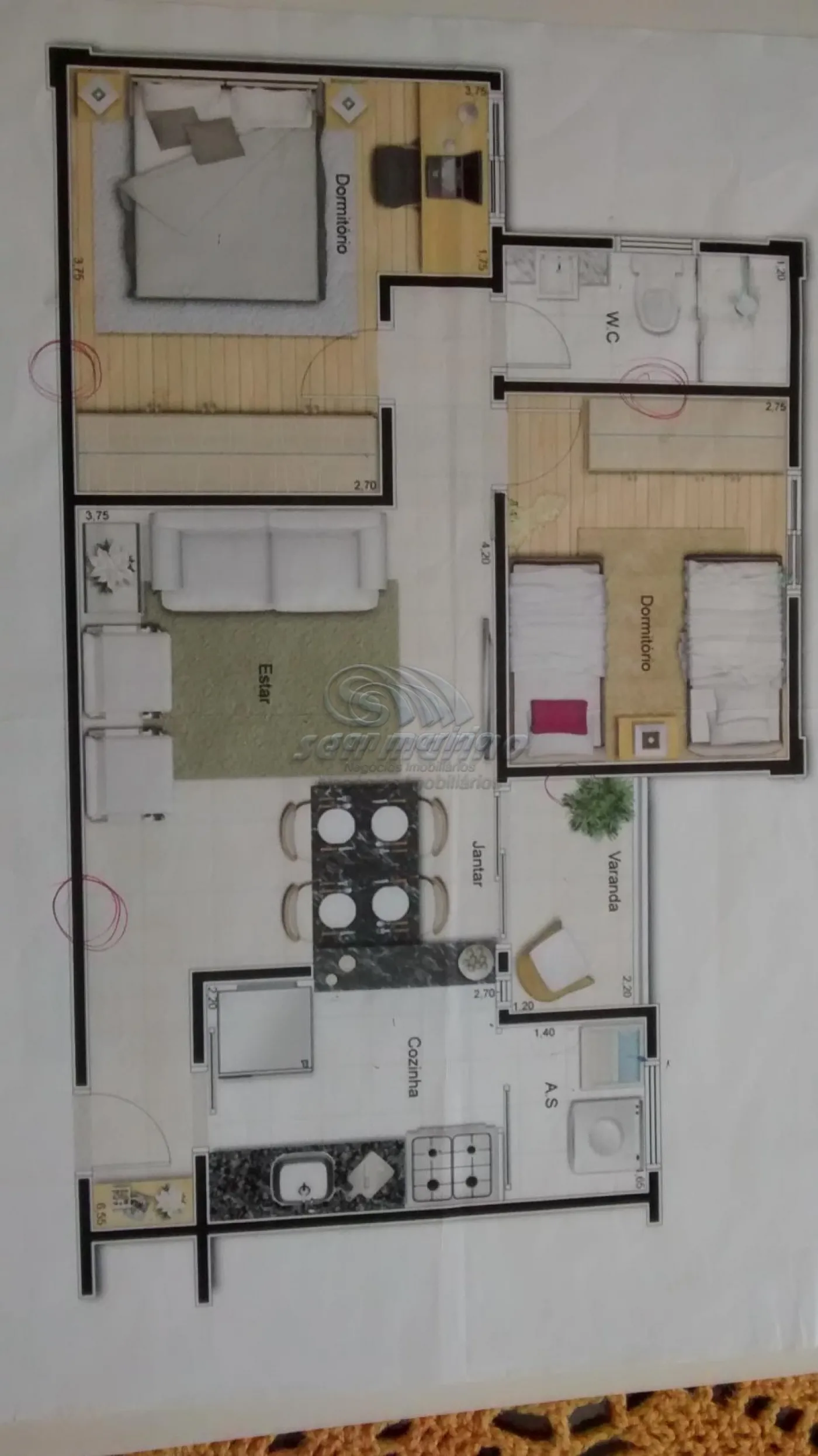 Apartamentos / Padr&atilde;o em Jaboticabal - foto 3