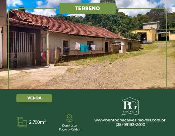Pocos de Caldas Dom Bosco Terreno Venda R$1.100.000,00  Area do terreno 2700.00m2 