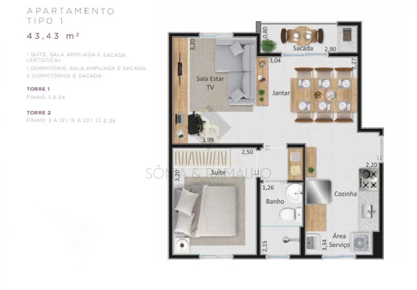 Comprar Apartamentos / Padr&atilde;o em Bonfim Paulista (Ribeir&atilde;o Preto) R$ 265.000,00 - Foto 1