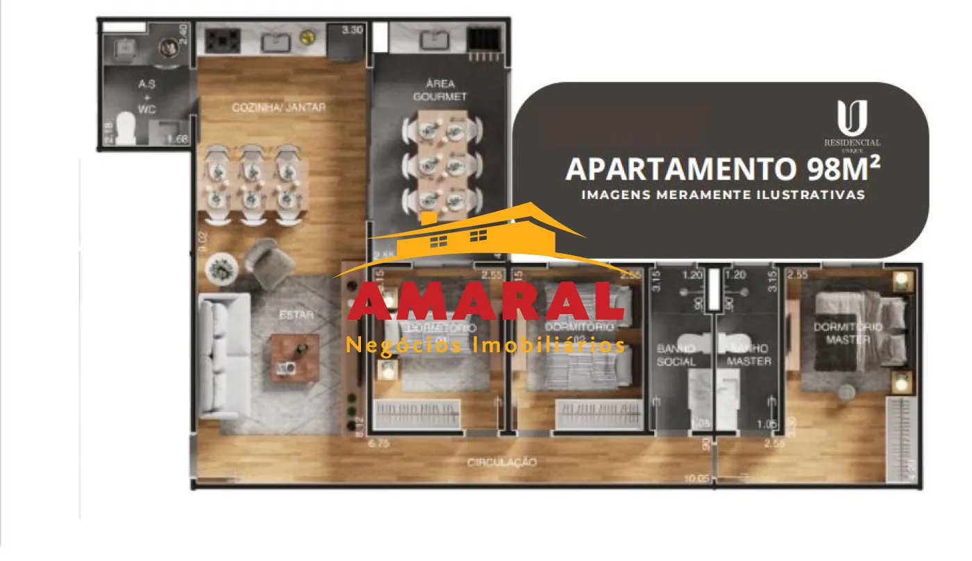 Comprar Apartamentos / Padr&atilde;o em Suzano R$ 760.000,00 - Foto 21