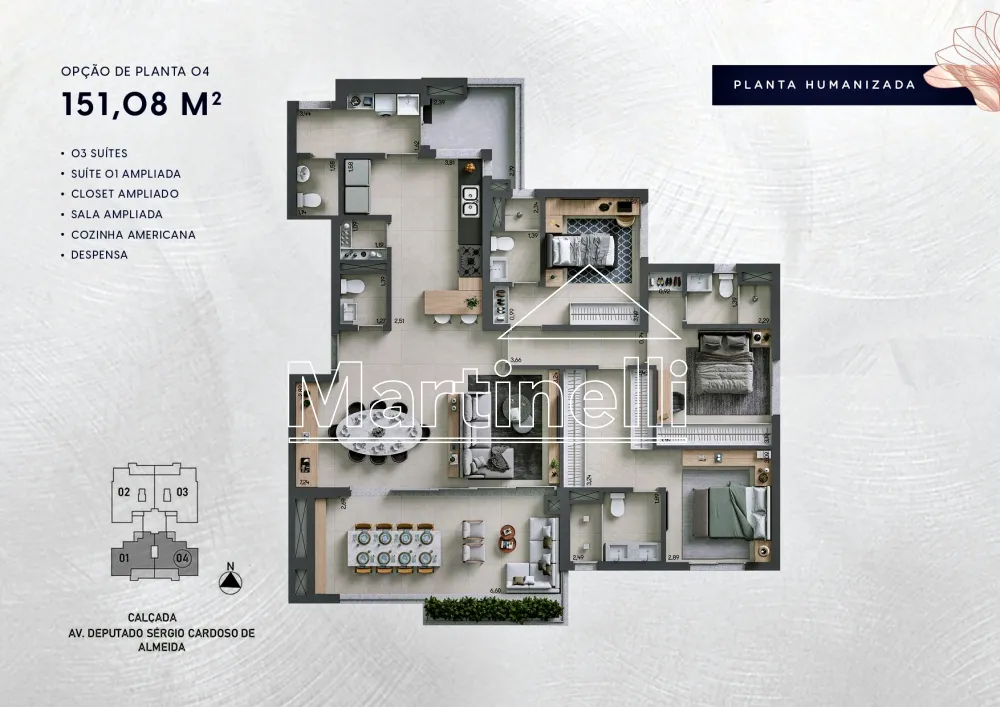 Comprar Apartamento / Padr&atilde;o em Ribeir&atilde;o Preto R$ 1.300.000,00 - Foto 1