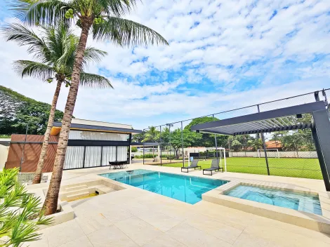 Ribeirao Preto Cond. Estancia Beira Rio Chacara Venda R$4.800.000,00 Condominio R$900,00 4 Dormitorios 10 Vagas Area do terreno 2477.00m2 Area construida 390.00m2