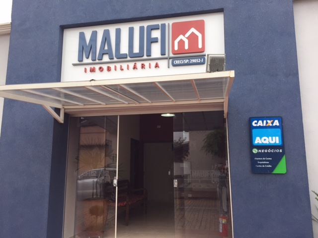 Imobili�ria Malufi em Olimpia - Fachada