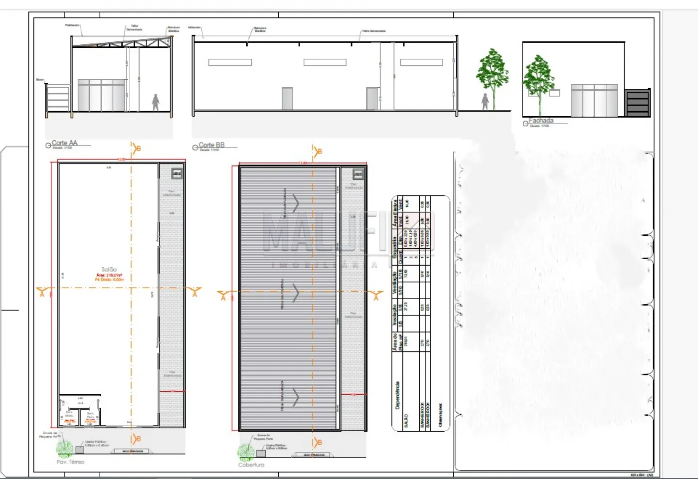 Alugar Comerciais / Barrac&atilde;o em Ol&iacute;mpia R$ 3.000,00 - Foto 1