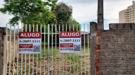 Aracatuba Vila Mendonca Terreno Locacao R$ 1.500,00  Area do terreno 572.25m2 