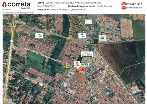 Aracatuba Conjunto Habitacional Doutor Antonio Villela Silva Area Venda R$1.600.000,00  Area do terreno 5003.00m2 