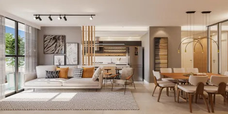 Ribeirao Preto Jardim Olhos D`Agua II Apartamento Venda R$830.000,00 3 Dormitorios 2 Vagas 