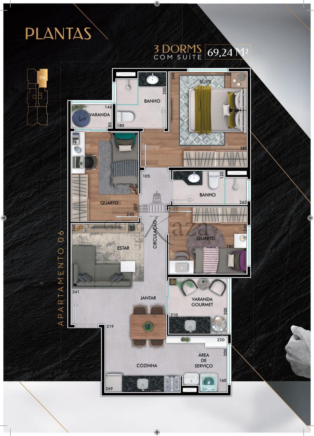 Foto 17 de Apartamento Padrão em Jardim Oriente, São José dos Campos - imagem 17