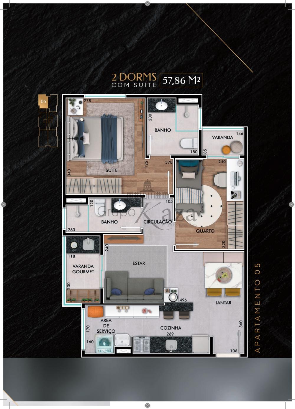 Foto 18 de Apartamento Padrão em Jardim Oriente, São José dos Campos - imagem 18