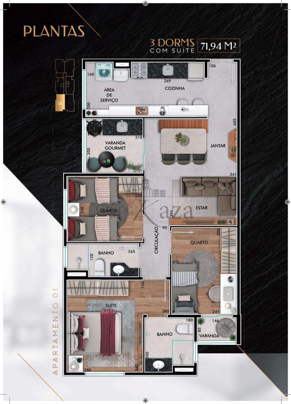 Foto 21 de Apartamento Padrão em Jardim Oriente, São José dos Campos - imagem 21