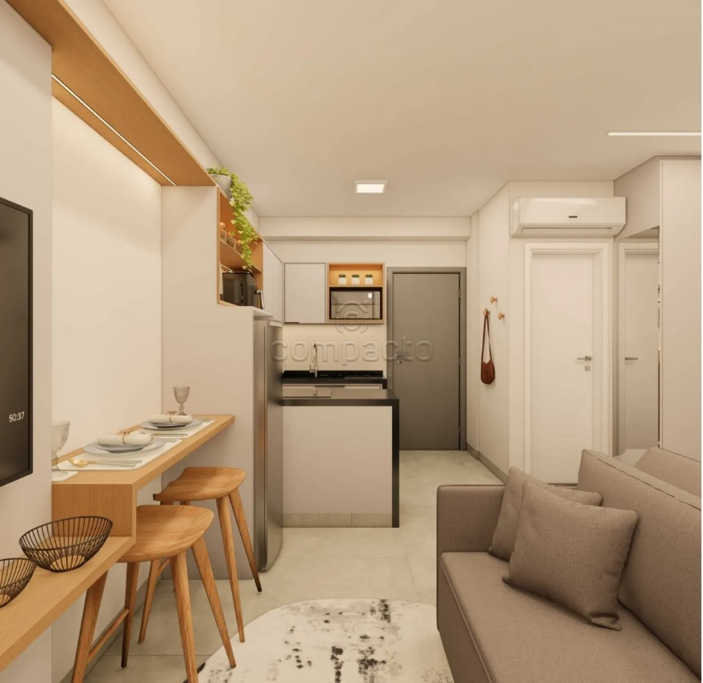 Alugar Apartamento / Studio em S&atilde;o Jos&eacute; do Rio Preto R$ 3.000,00 - Foto 1