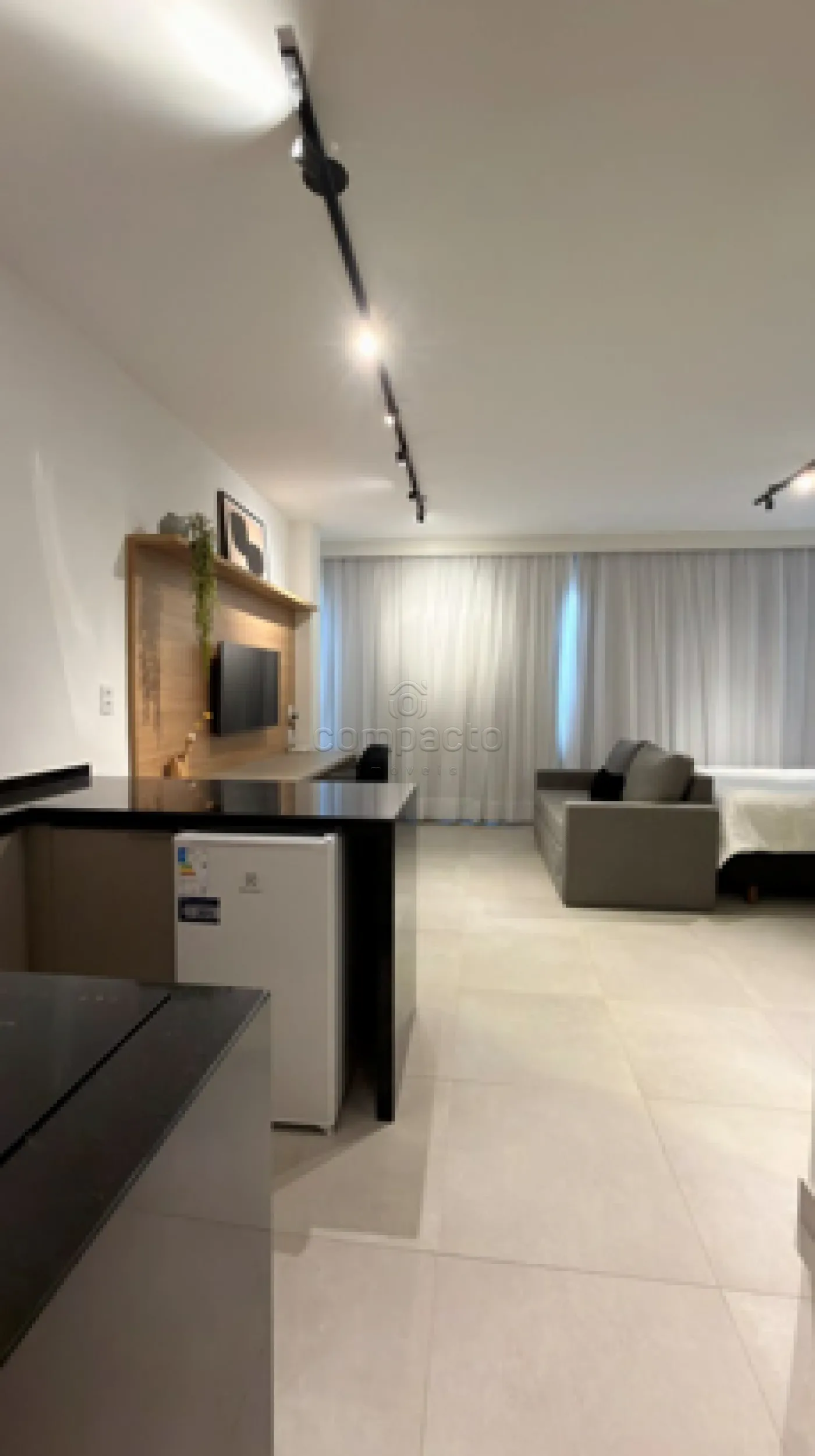 Studio para Locação | 1 Quarto | 1 Banheiro | 1 Vaga Rotativa | 32,27m² | Zona Sul