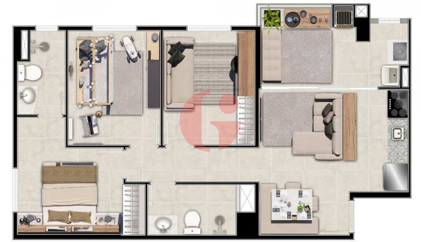 Comprar Apartamento / Padr&atilde;o em S&atilde;o Jos&eacute; dos Campos R$ 625.000,00 - Foto 12