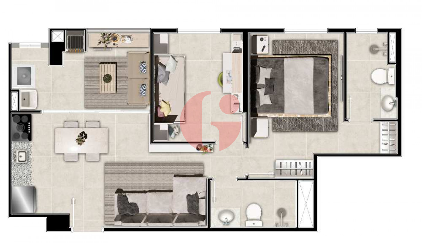Comprar Apartamento / Padr&atilde;o em S&atilde;o Jos&eacute; dos Campos R$ 625.000,00 - Foto 13