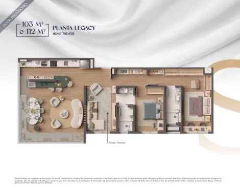 Sao Jose dos Campos Jardim Apolo Apartamento Venda R$1.350.000,00 Condominio R$400,00 3 Dormitorios 2 Vagas Area construida 112.00m2