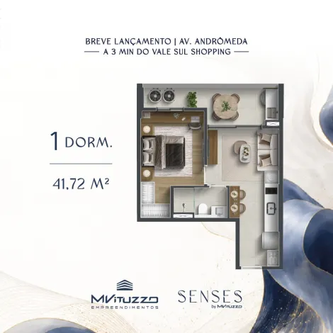 Sao Jose dos Campos Jardim Satelite Apartamento Venda R$387.000,00 Condominio R$180,00 1 Dormitorio 1 Vaga 
